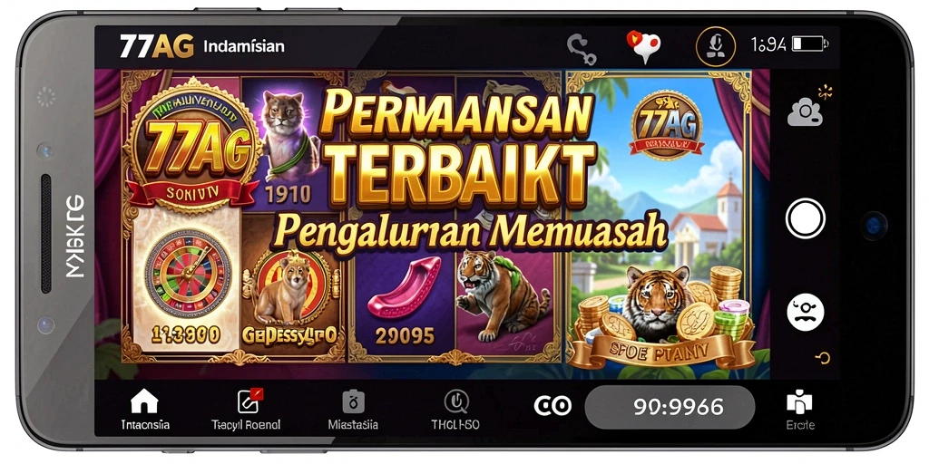 Tampilan gameplay slot yang seru dan menarik di 77AG.