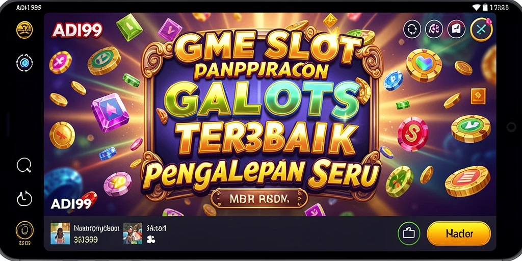 Tampilan gameplay ADI99 yang menarik dan dinamis dalam slot.