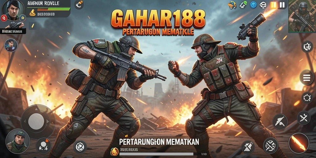 Screenshot menampilkan aksi mendebarkan dalam gameplay GAHAR188.