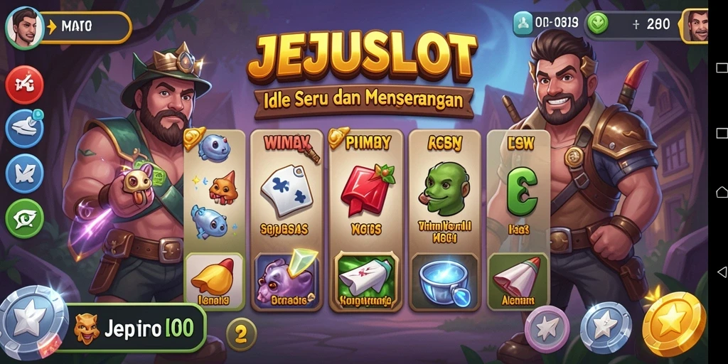 Tampilan menarik dari gameplay JEJUSLOT yang mengasyikkan.