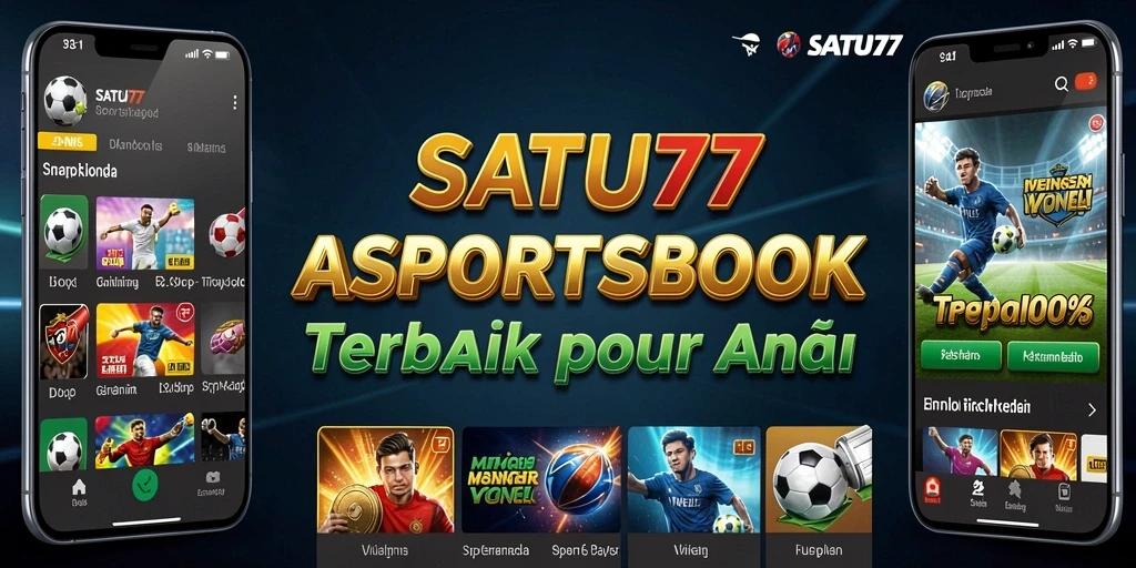 Tampilan menarik dari fitur live betting SATU77.