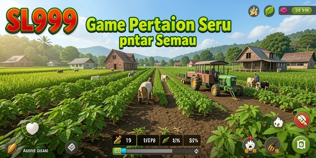 Tangkapan layar gameplay SL999 yang penuh warna dan menarik.