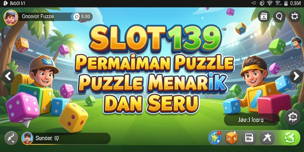 Tampilan gameplay SLOT138 dengan berbagai tantangan puzzle.