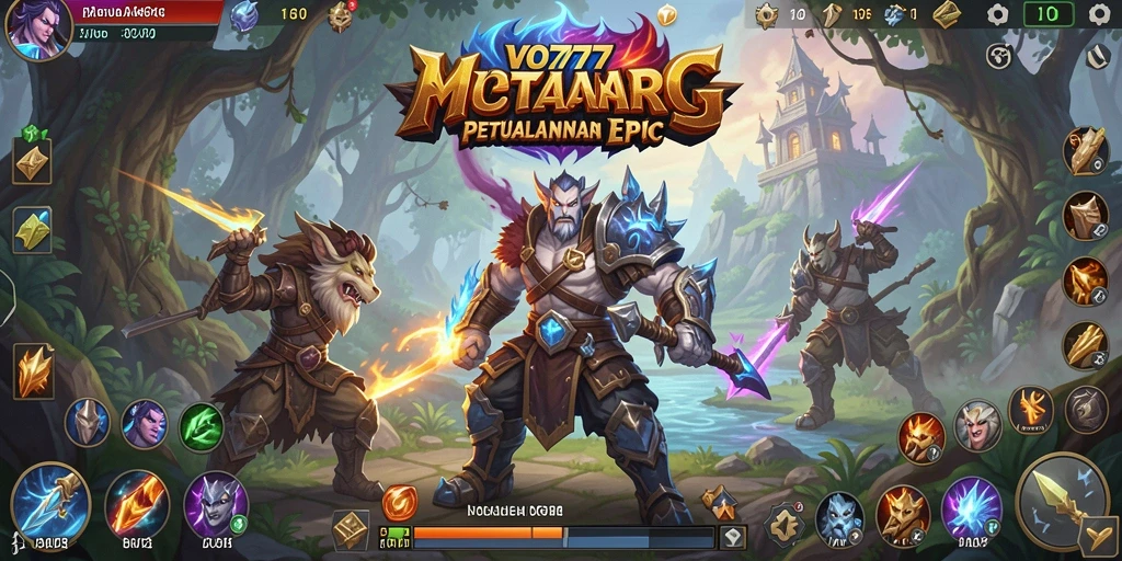 Tangkapan layar gameplay VO777 menunjukkan aksi seru di dunia ARPG.